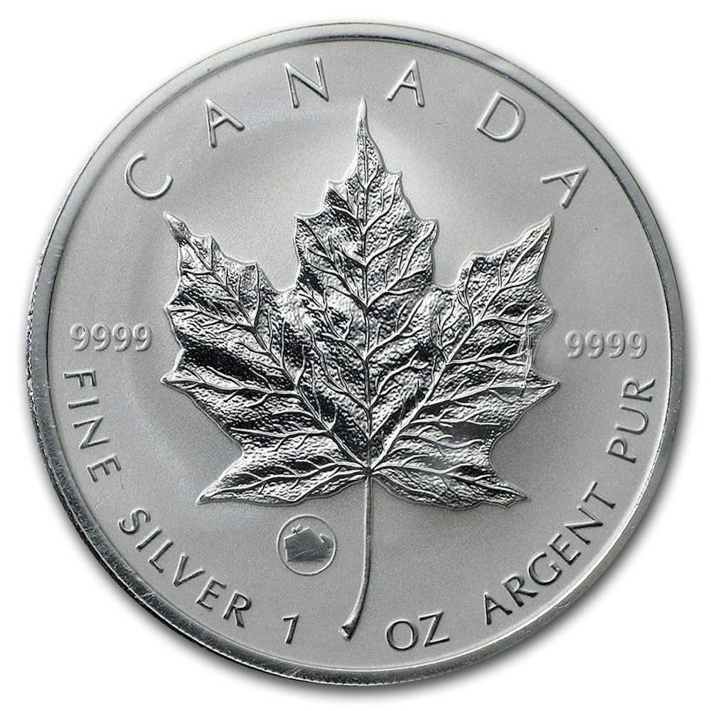 2009 Canada Ox Privy Mark 1oz. Silver Maple Leaf (TAX Exempt)