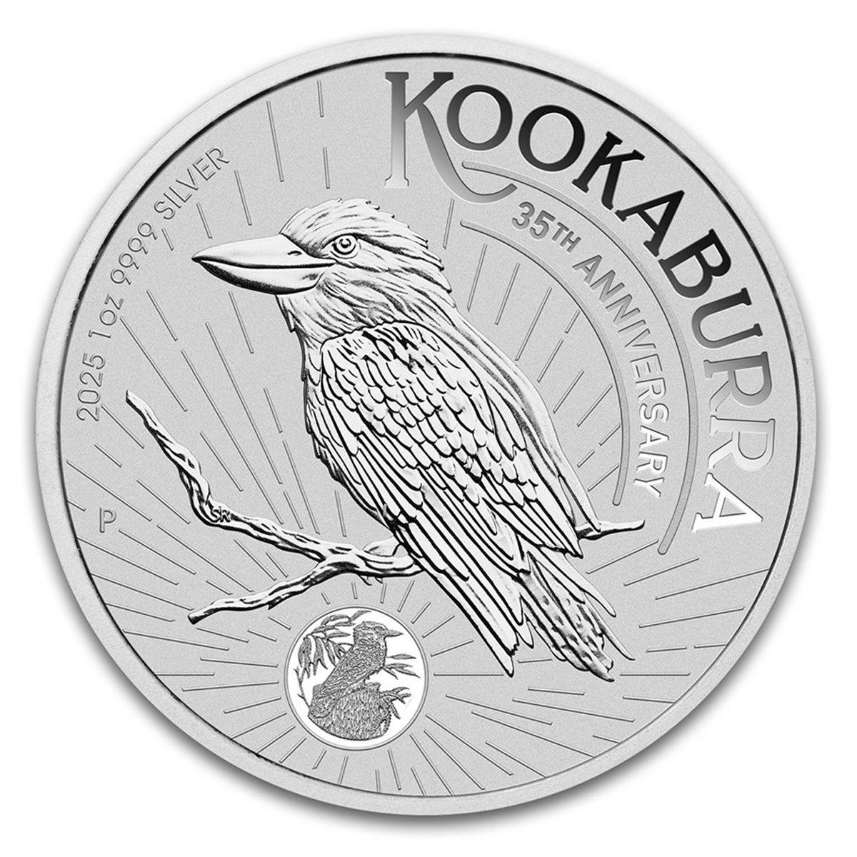 2025 Australia $1 Kookaburra 1oz. .9999 Fine Silver (No Tax)