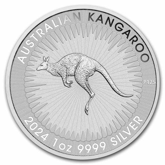 2024 Australia $1 Kangaroo 1oz. .9999 Silver (No Tax)