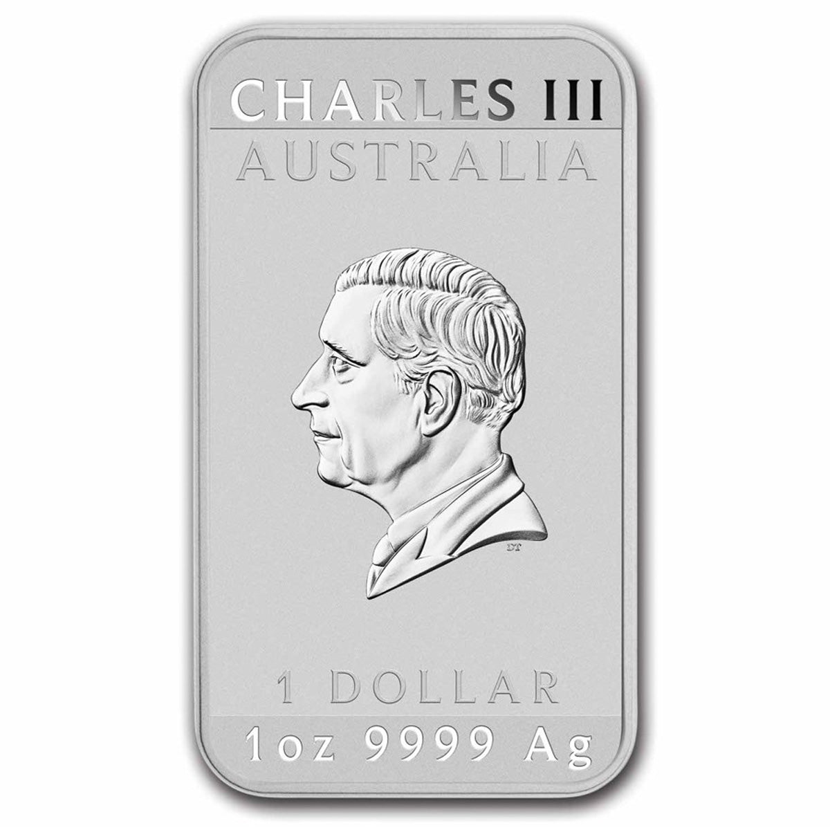 2024 Australia $1 Dragon Bar 1oz .9999 Silver (No Tax)