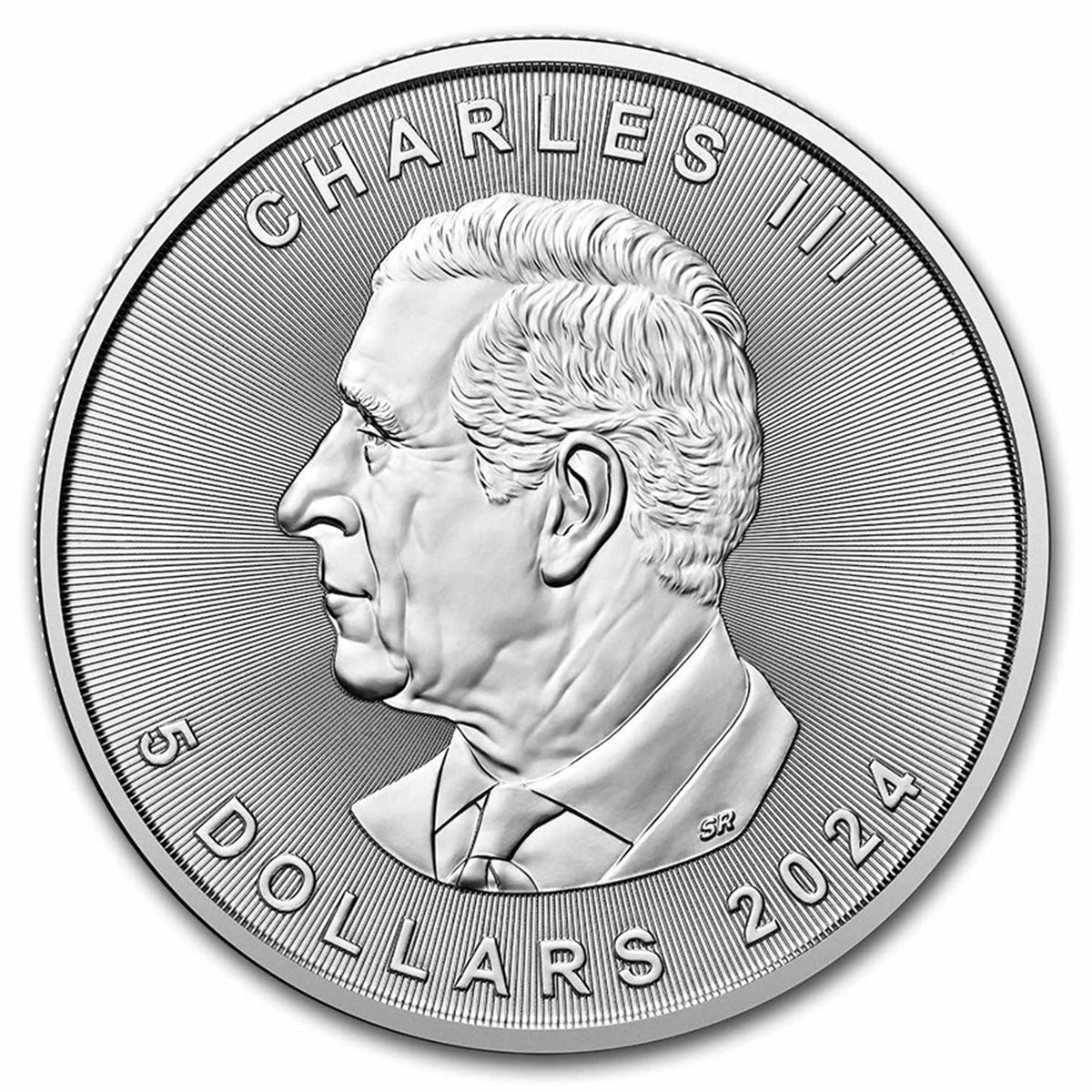 2024 Canada $5 1oz. .9999 Silver Maple Leaf (TAX Exempt)