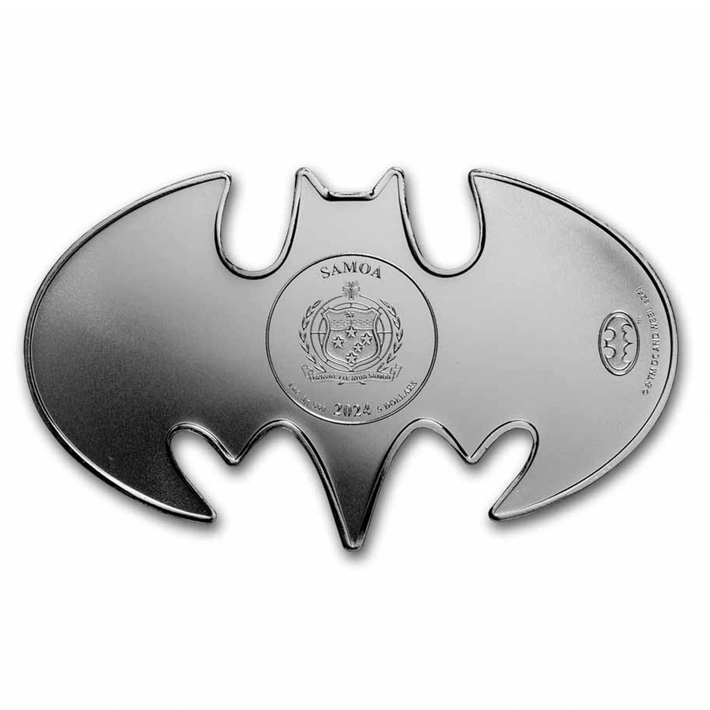 2024 Samoa $5 Batman Batarang Shaped 1oz .999 Silver Coin (No Tax)