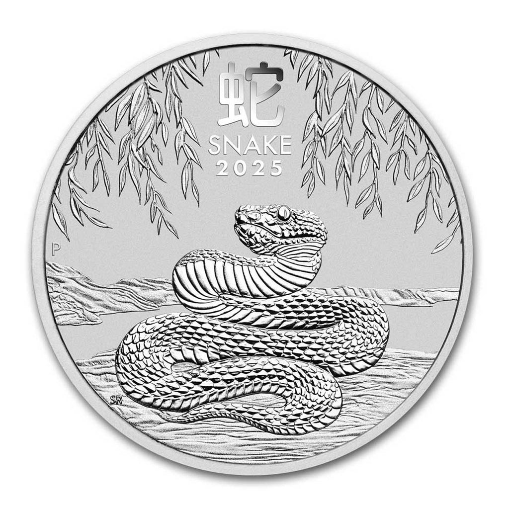 2025 Australia 50-cent Lunar Year of the Snake (Series III) 1/2oz. .9999 Silver (No Tax)