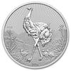 2024 Australia $2 Emu Mother & Baby Piedfort 2oz. .9999 Fine Silver (No Tax)