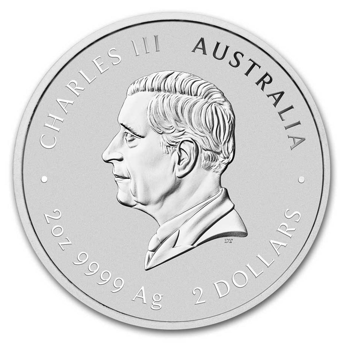 2025 Australia $2 Lunar Year of the Snake (Series III) 2oz. .9999 Silver (No Tax)