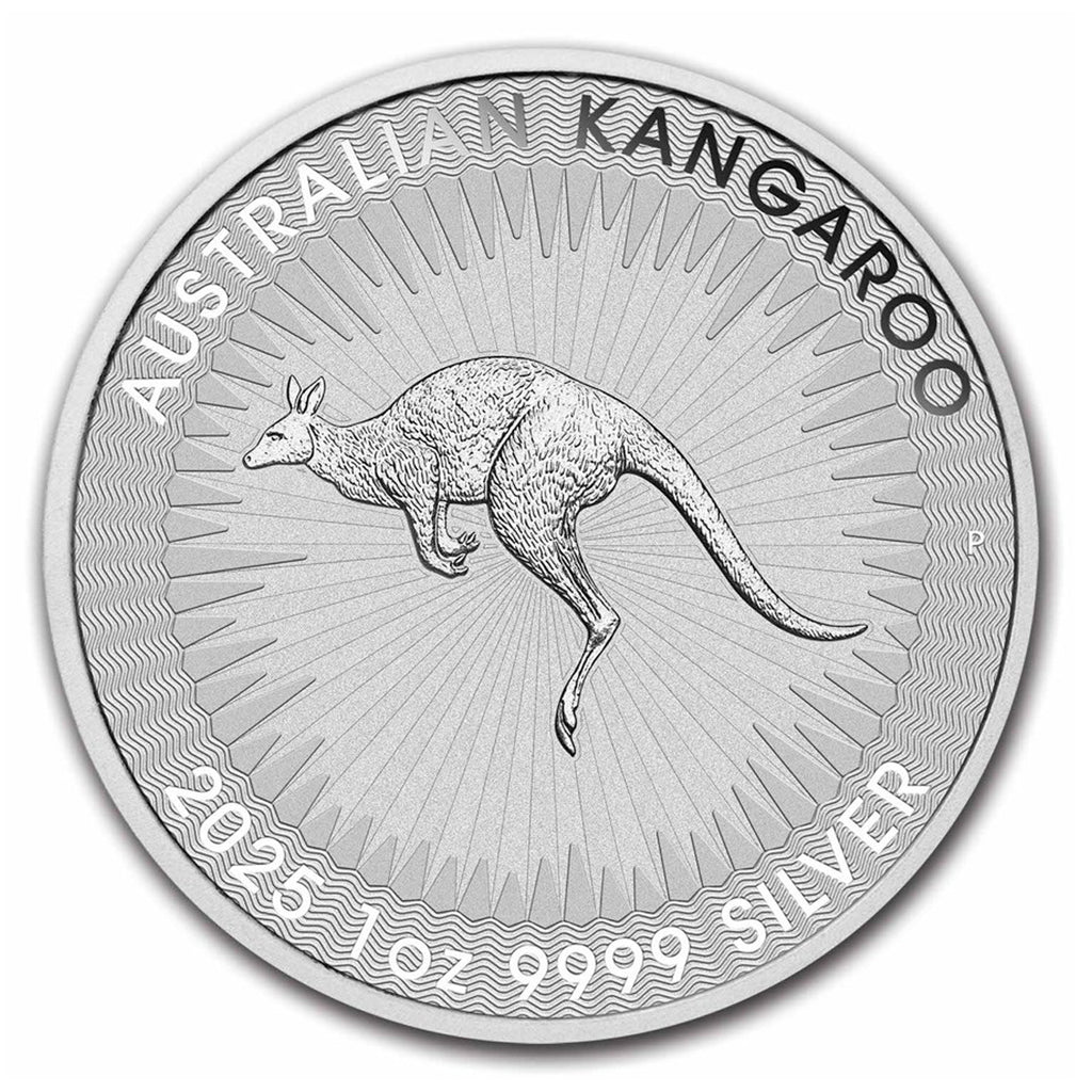 2025 Australia $1 Kangaroo 1oz. .9999 Silver (No Tax)