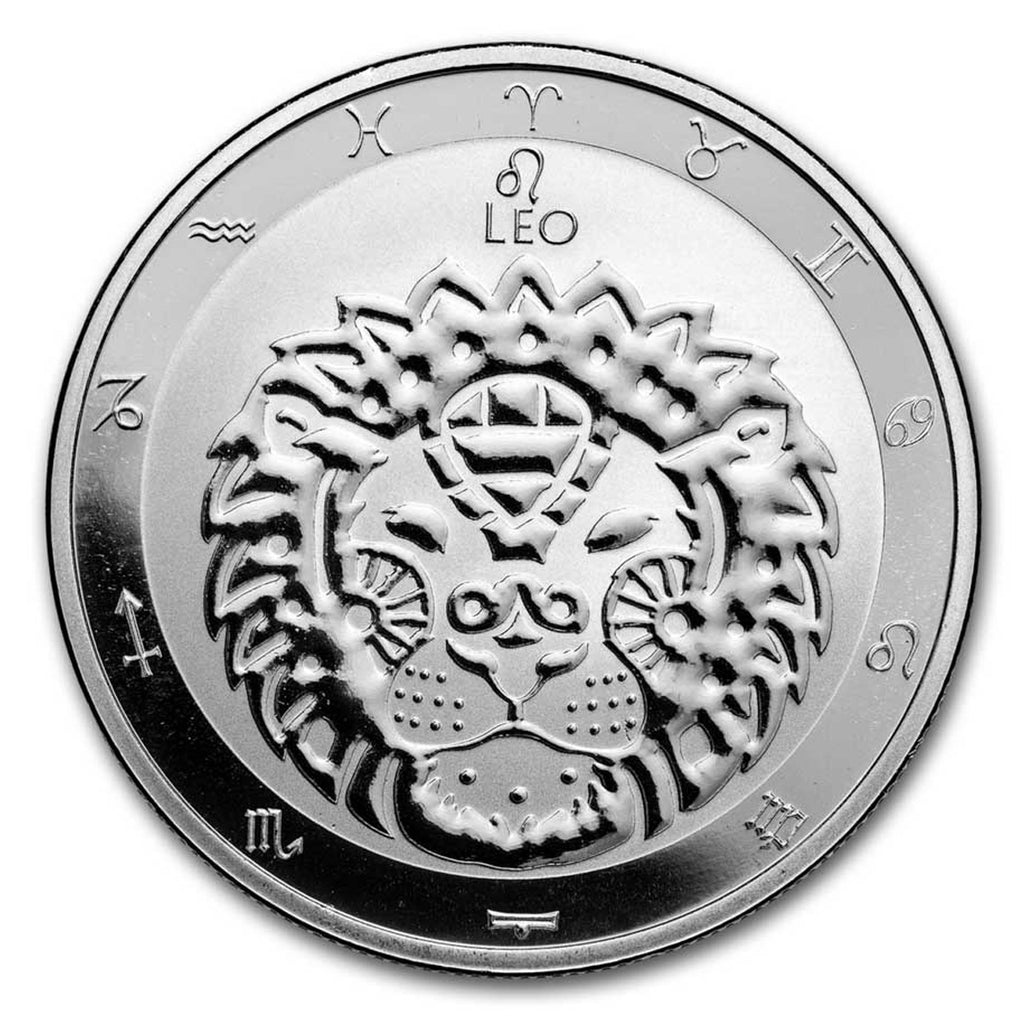 2024 Tokelau $5 Zodiac Series - Leo 1oz. .999 Silver Coin (No Tax)