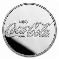 Coca-Cola® 1oz .999 Fine Silver Struck Round (No Tax)