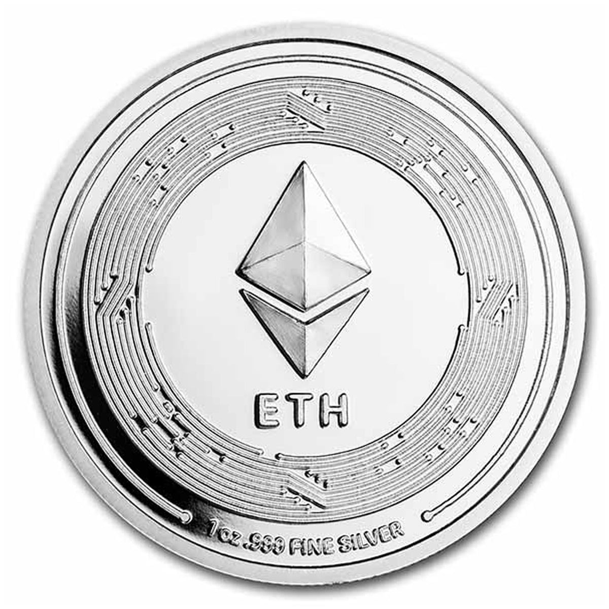 Ethereum 1oz. .999 Silver Round (TAX Exempt)