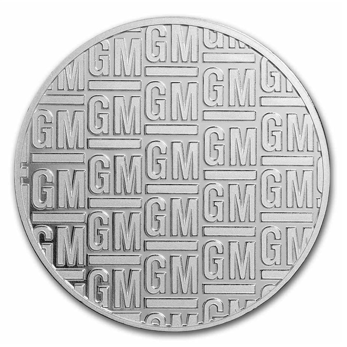 General Motors Logo (1967-2021) 1oz  .999 Silver Round (No Tax) Impaired