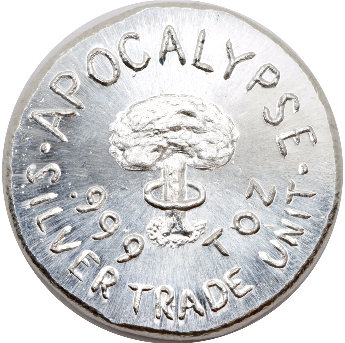 SALE! Beaver Bullion Apocalypse Good for One Face Mask 1oz. .999 Fine Silver (No Tax)