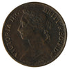 Great Britain 1884 Farthing VF-EF (VF-30)