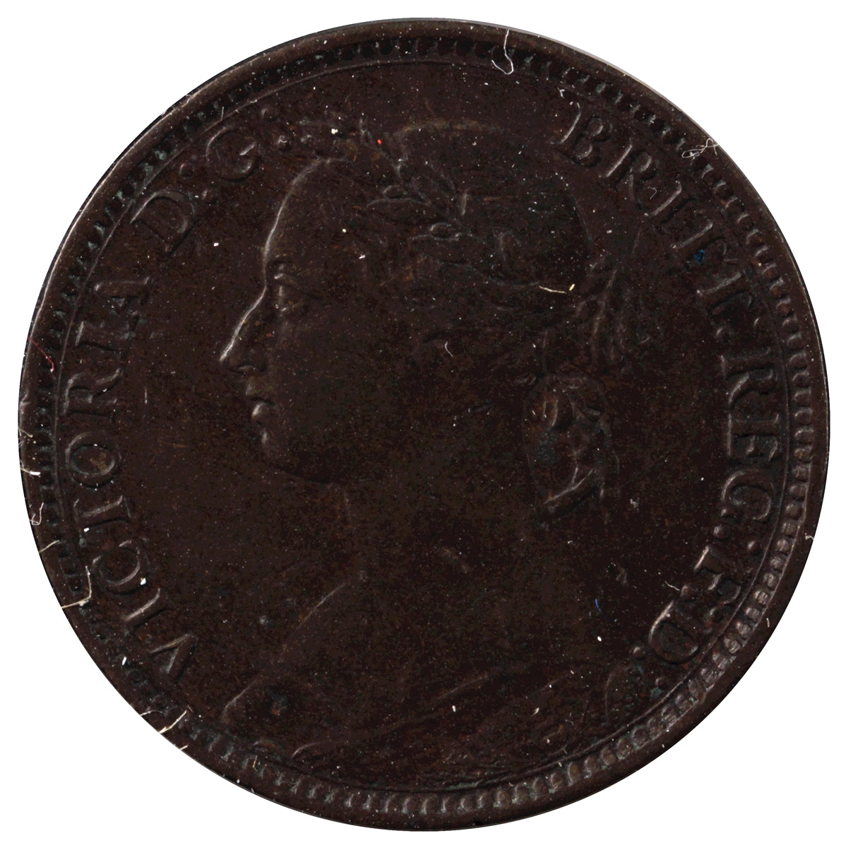 Great Britain 1888 Farthing VF-EF (VF-30)