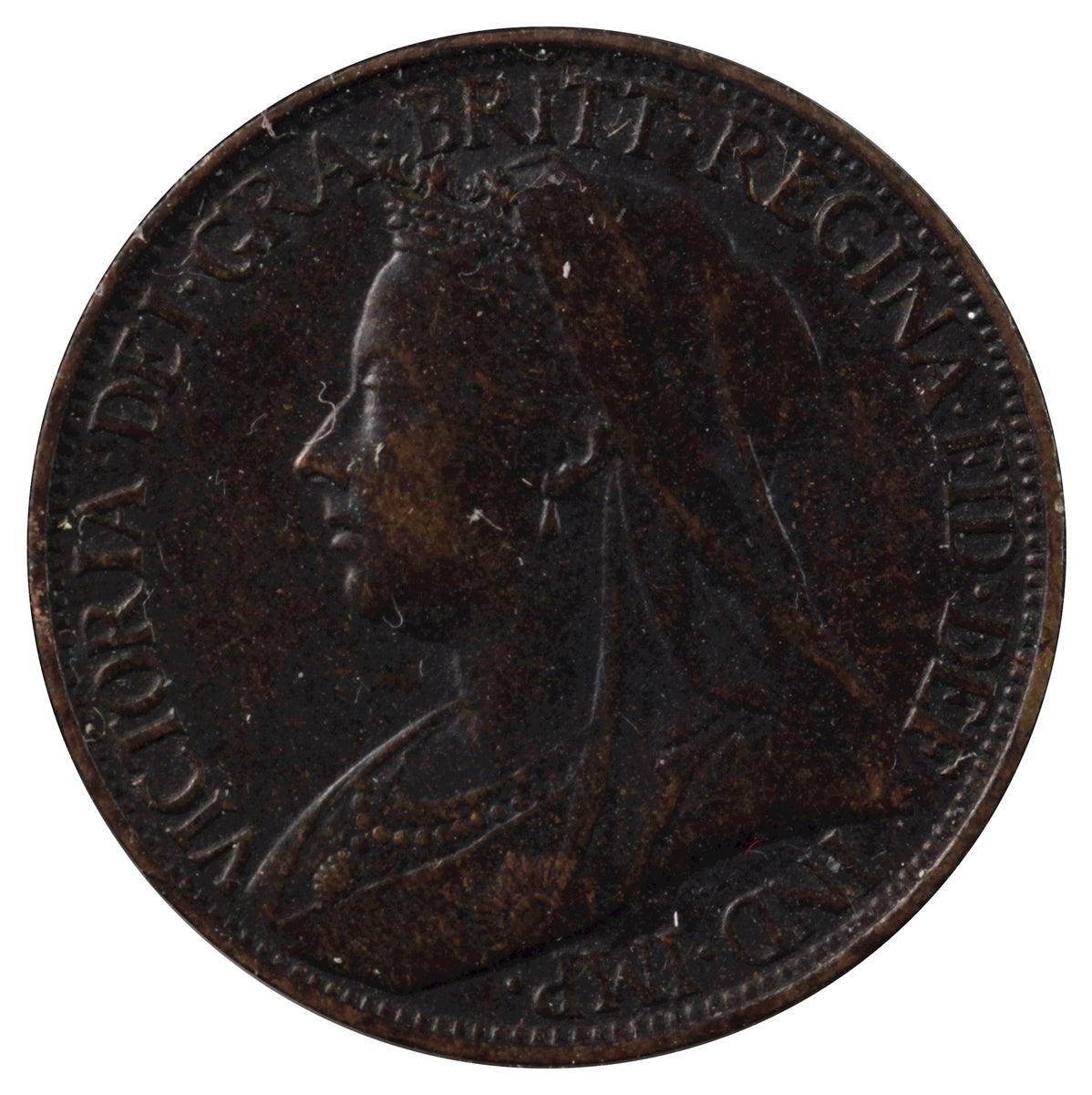 Great Britain 1900 Farthing EF-AU (EF-45)