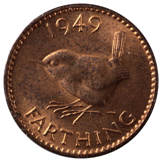 Great Britain 1949 Farthing Brilliant Uncirculated (MS-63)