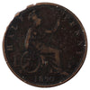 Great Britain 1890 1/2 Penny F-VF (F-15)