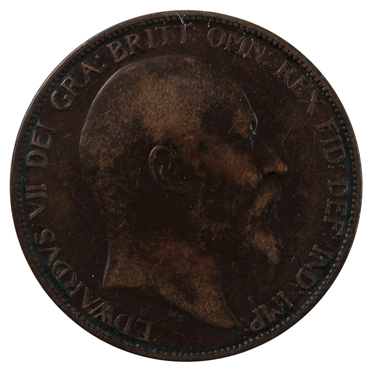 Great Britain 1905 Penny Very Fine (VF-20)