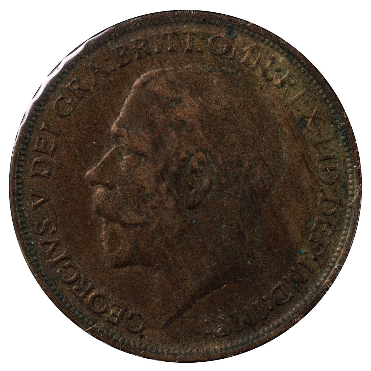 Great Britain 1912 Penny VF-EF (VF-20)