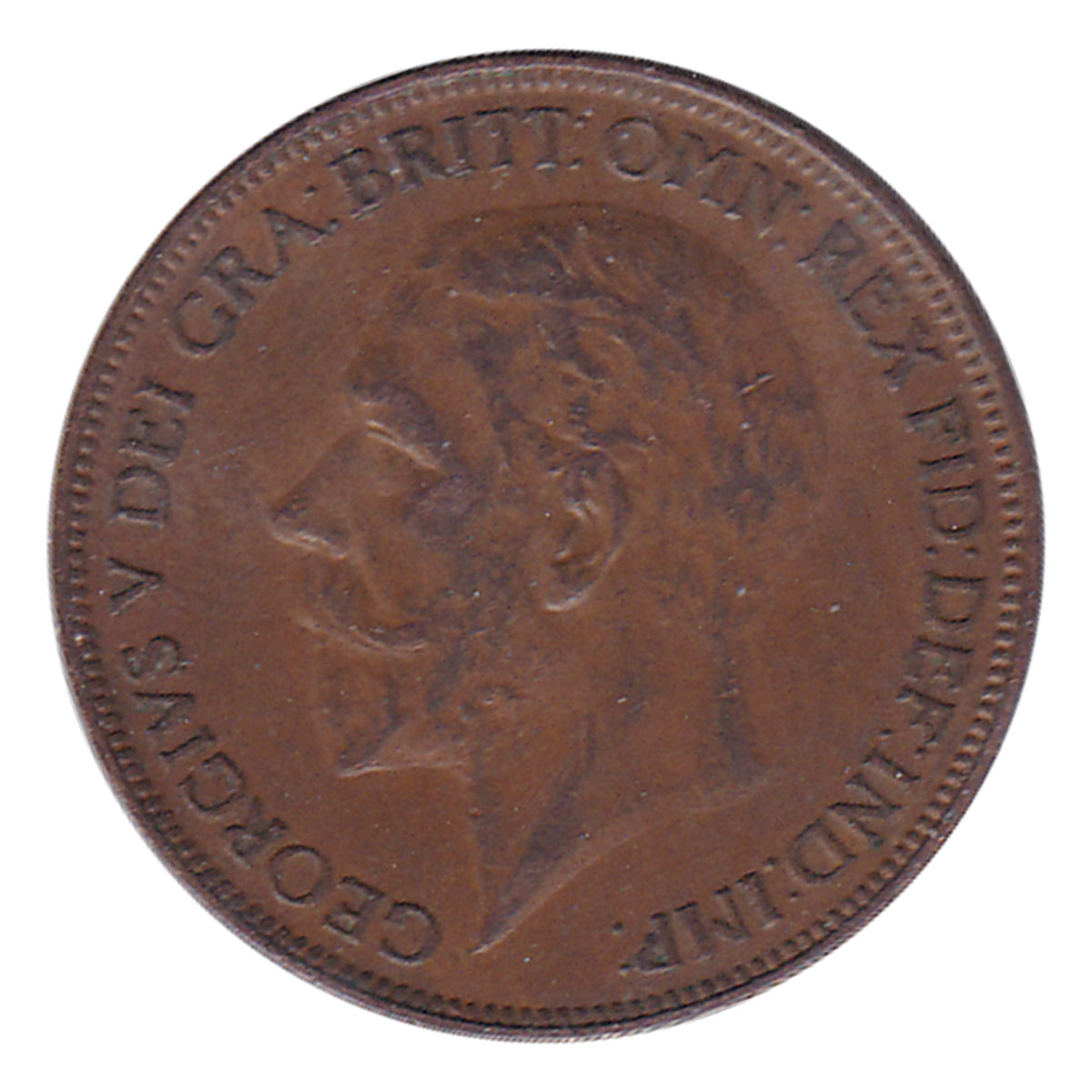 Great Britain 1927 Penny VF-EF (VF-30)