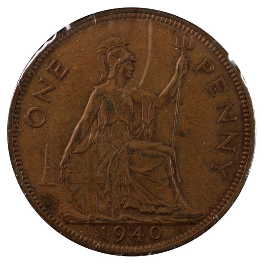 Great Britain 1940 Penny EF-AU (EF-45)