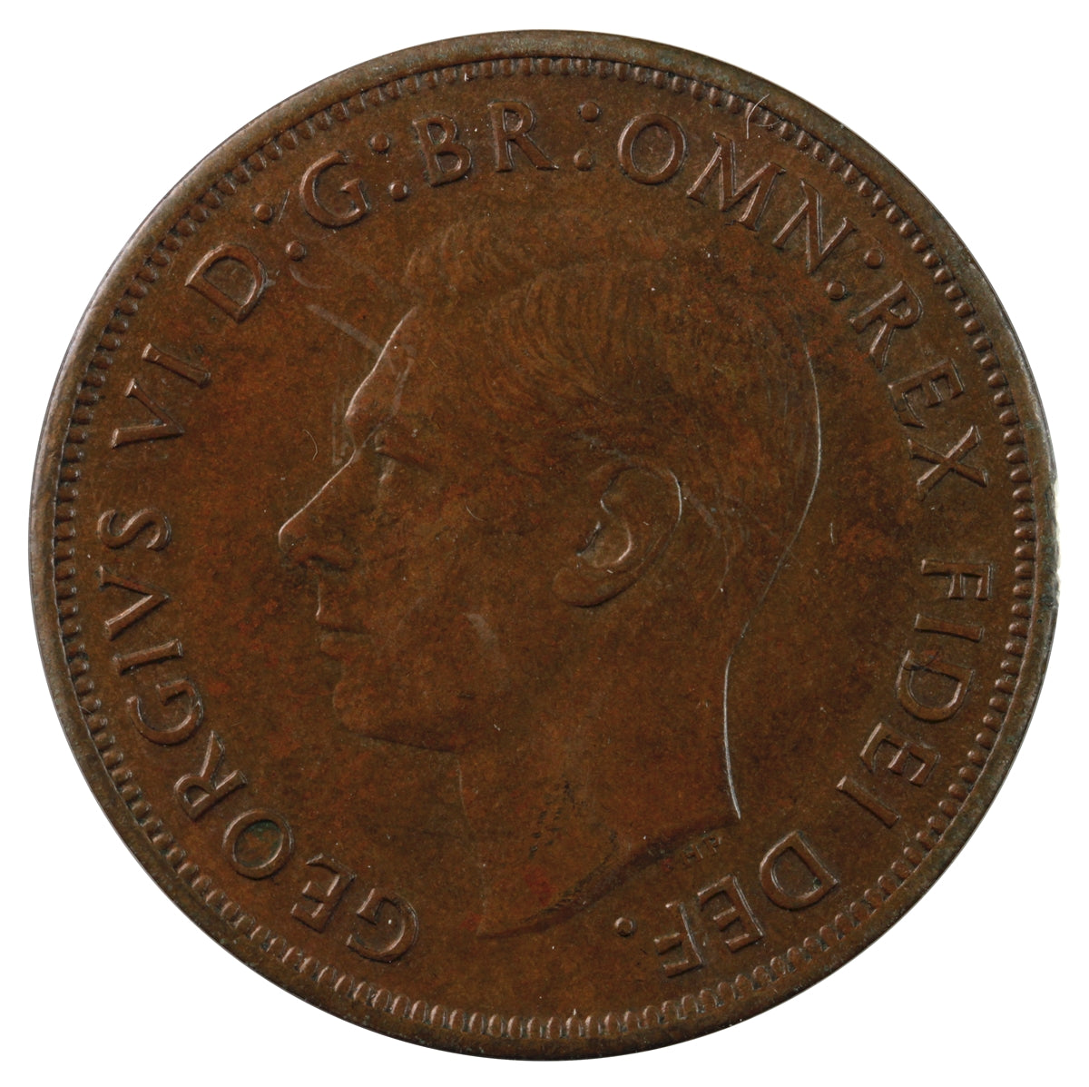 Great Britain 1951 Penny Extra Fine (EF-40)