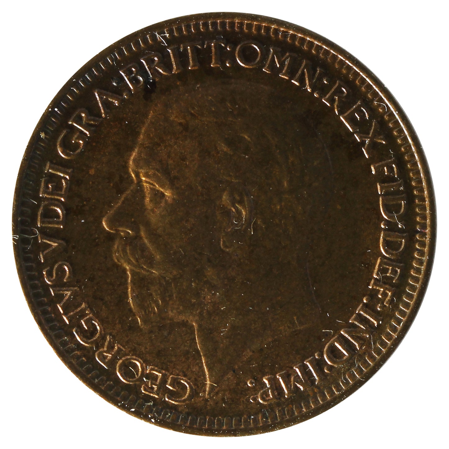 Great Britain 1929 Farthing UNC+ (MS-62)