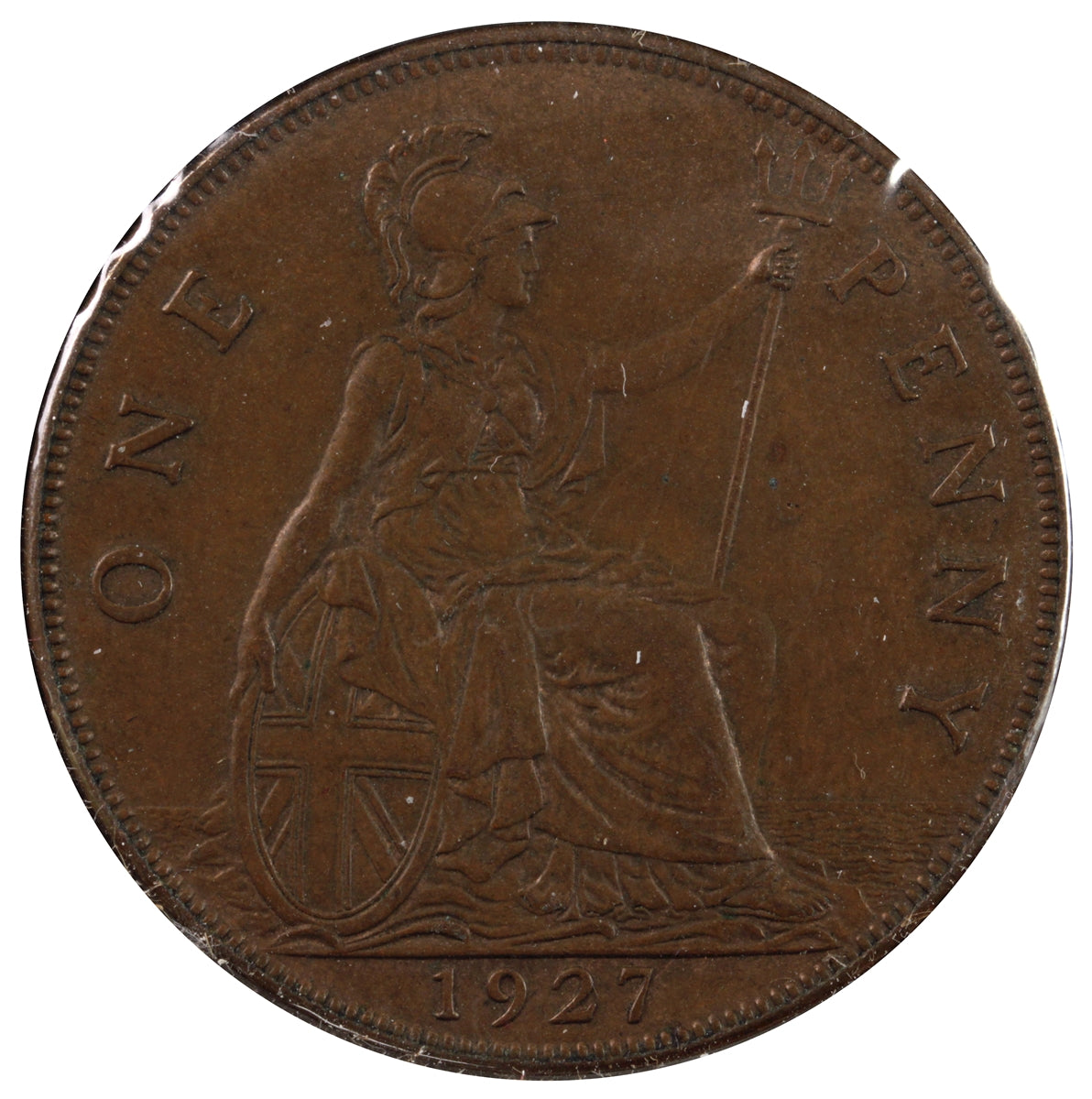 Great Britain 1927 Penny EF-AU (EF-45)