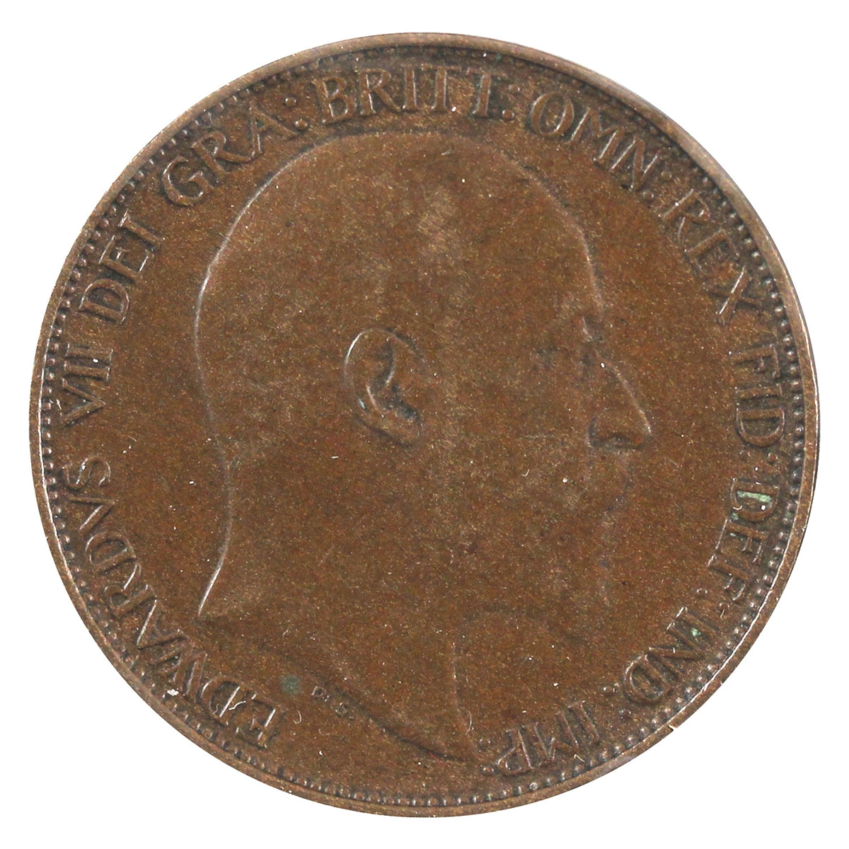 Great Britain 1908 1/2 Penny VF-EF (VF-30)