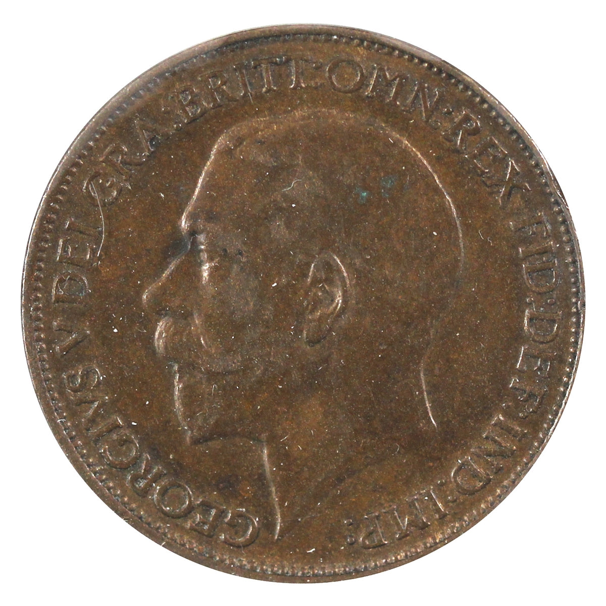 Great Britain 1911 1/2 Penny Extra Fine (EF-40)