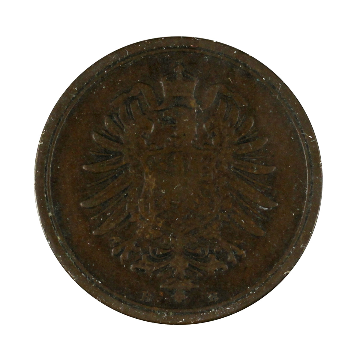 German Empire 1875B Pfennig Extra Fine (EF-40)