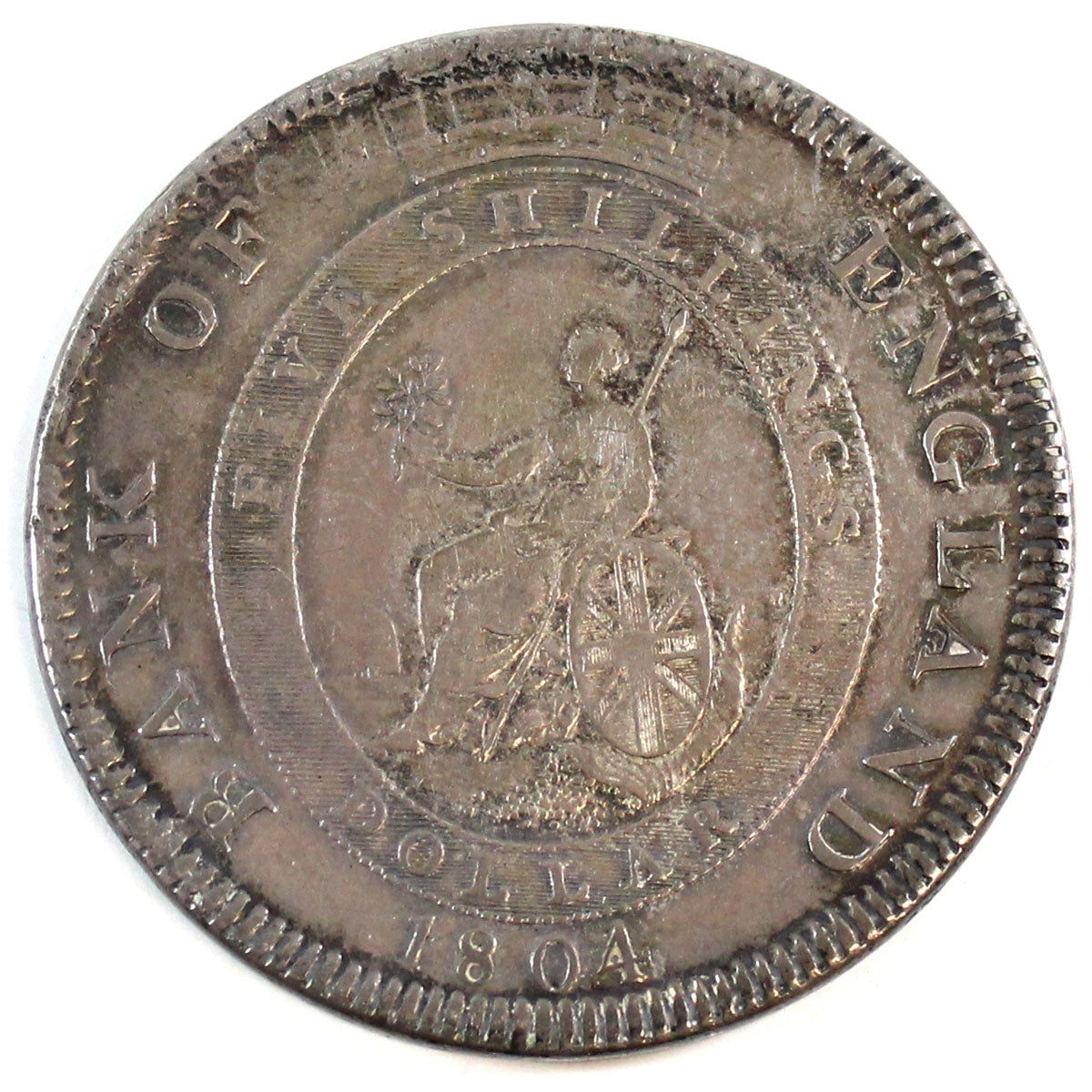 Great Britain 1804 Bank of England 5 Shillings VF-EF (VF-30)