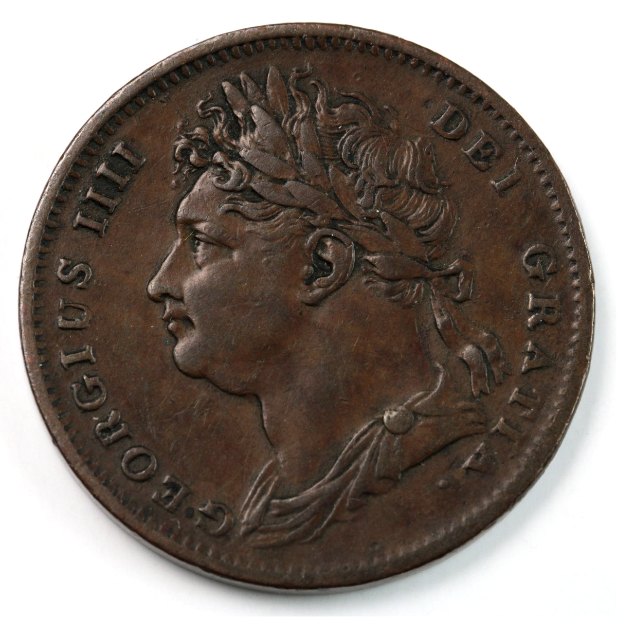 Great Britain 1826 Farthing VF-EF (VF-30) $