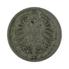 German Empire 1874F 10 Pfennig VF-EF (VF-30)