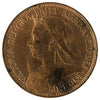 Great Britain 1901 1/2 Penny Almost Uncirculated (AU-50)