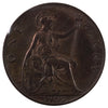 Great Britain 1902 Penny AU-UNC (AU-55)