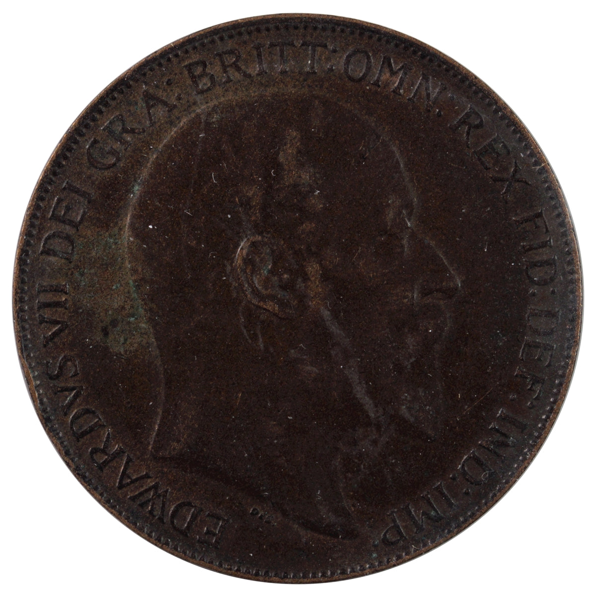 Great Britain 1909 Penny VF-EF (VF-30)