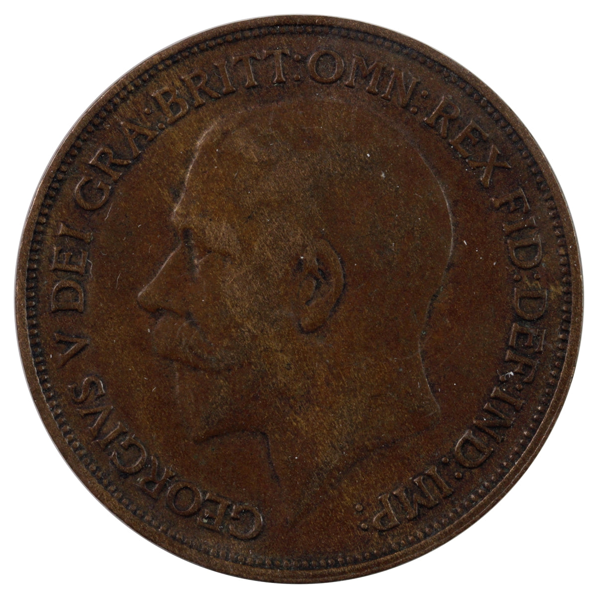 Great Britain 1914 Penny VF-EF (VF-30)