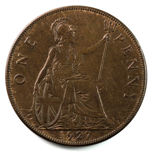 Great Britain 1927 Penny UNC+ (MS-62) $