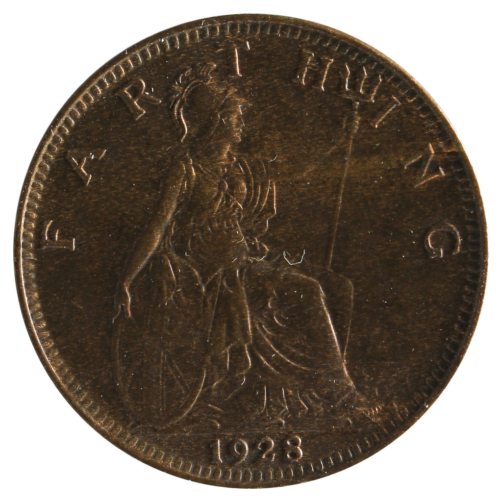 Great Britain 1928 Farthing Brilliant Uncirculated (MS-63)