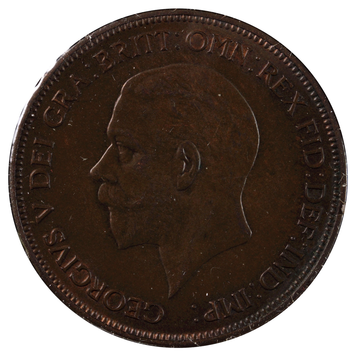 Great Britain 1935 Penny AU-UNC (AU-55)