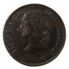 Great Britain 1860 Farthing Extra Fine (EF-40) $