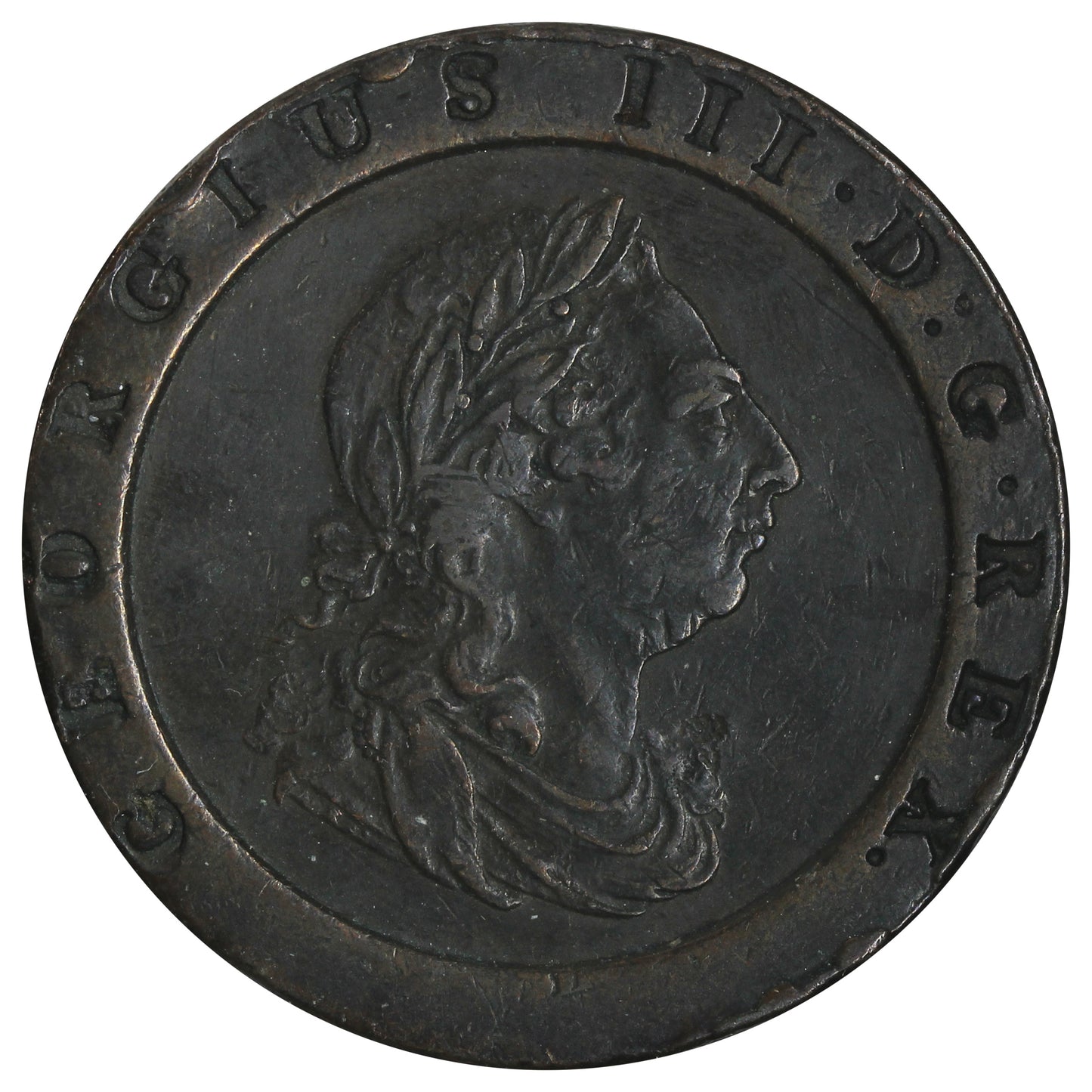 Great Britain 1797 2 Pence VF-EF (VF-30) (L)