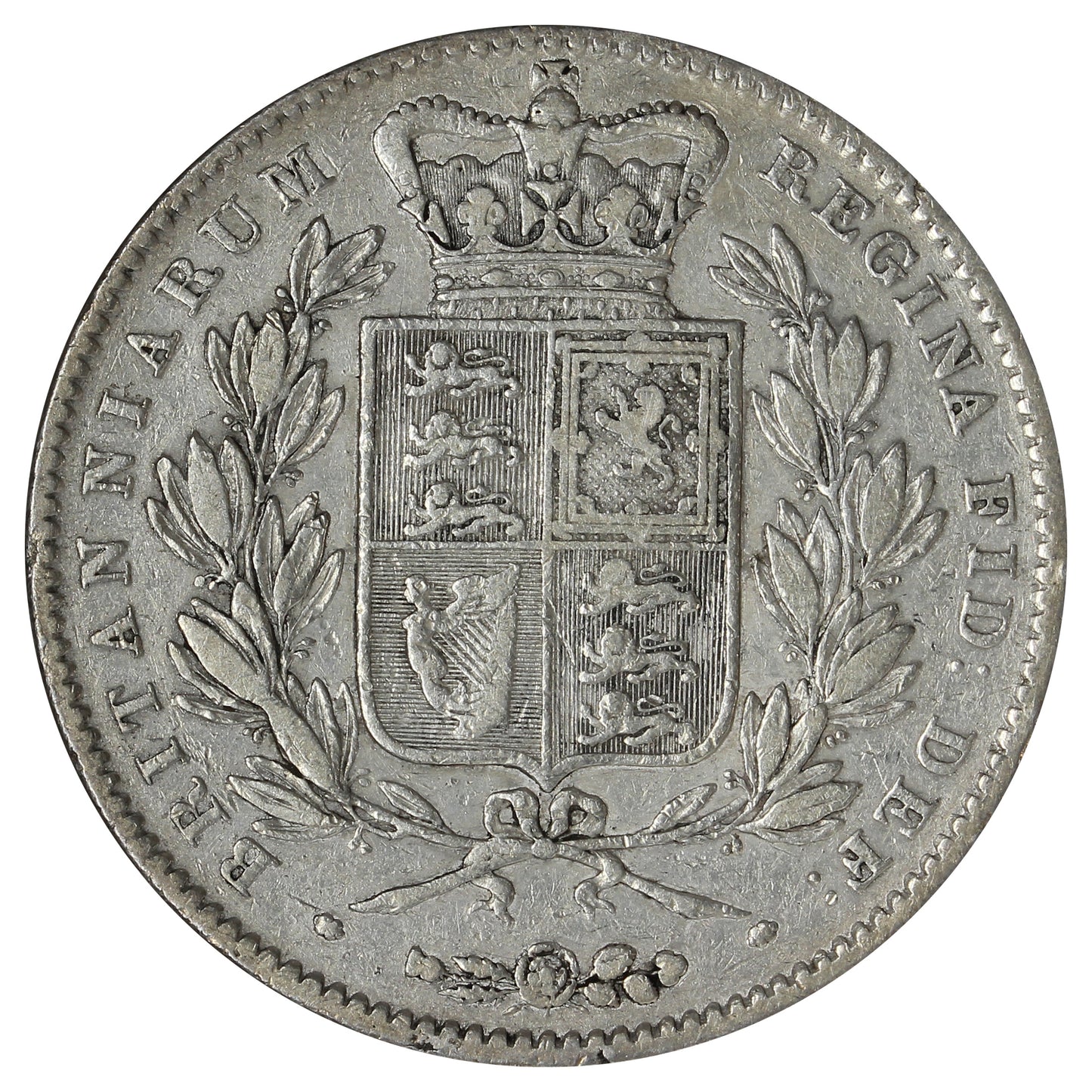 Great Britain 1847 Crown F-VF (F-15) (L)