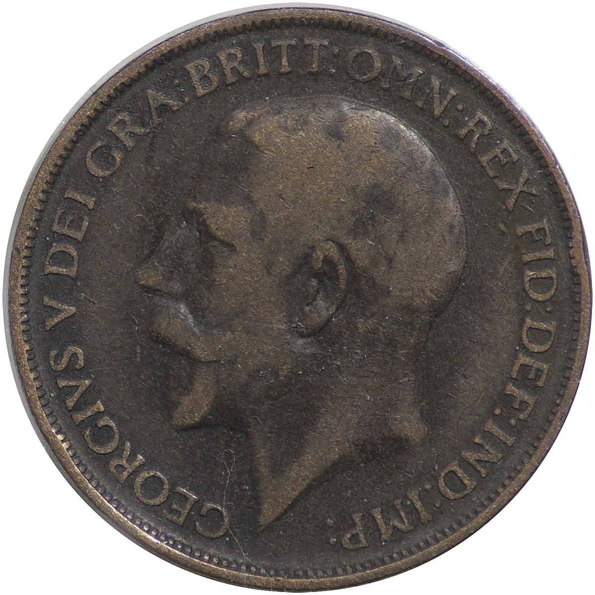 Great Britain 1912H Penny Very Fine (VF-20)