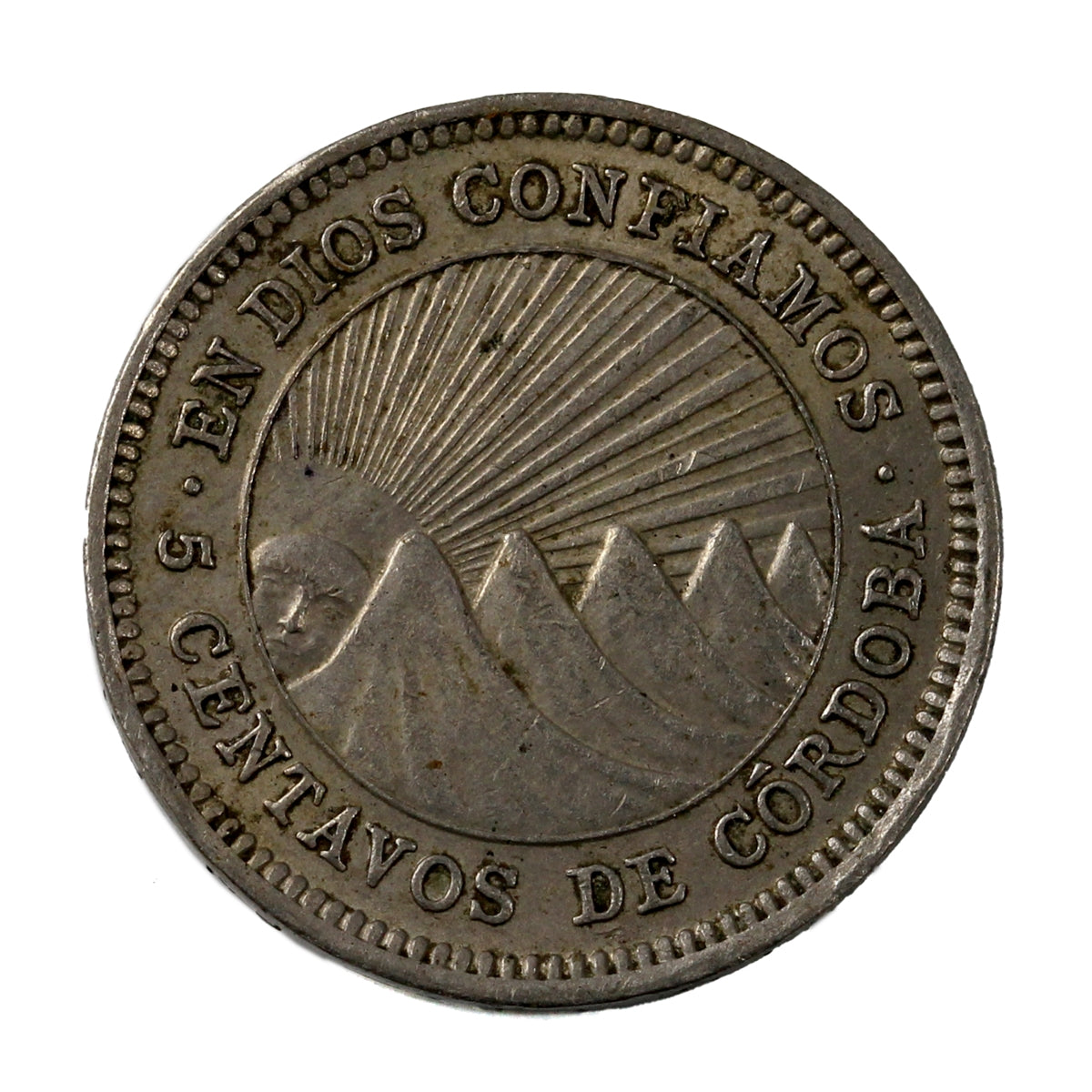 Nicaragua 1952 5 Centavos Uncirculated (MS-60)