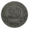 Argentina 1896 20 Centavos VF-EF (VF-30)