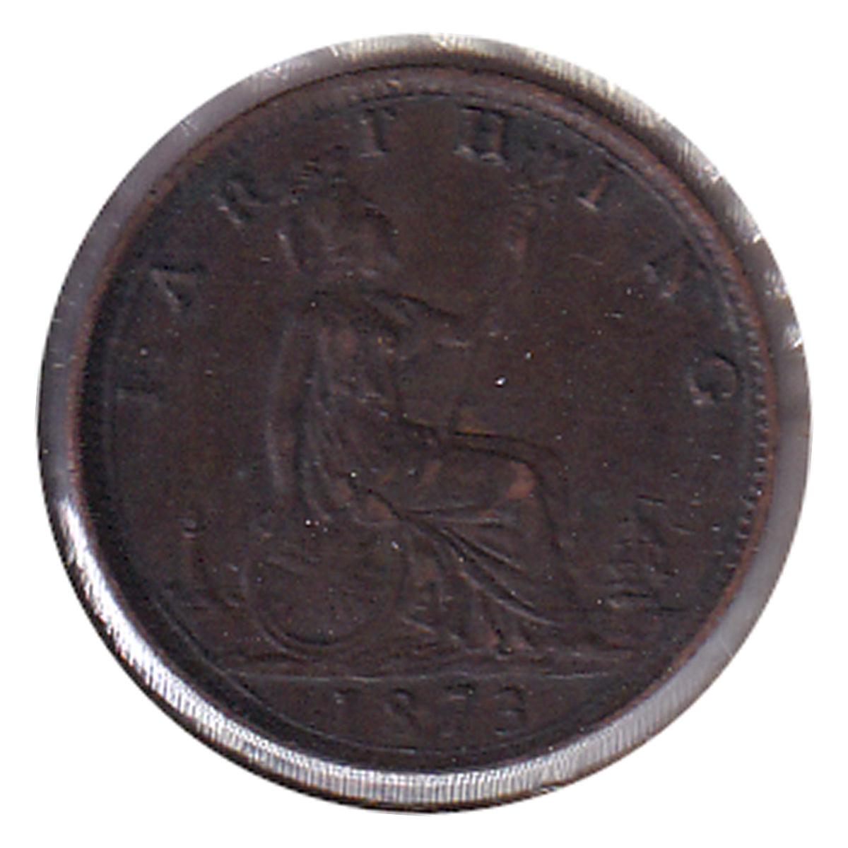 Great Britain 1873 Farthing Extra Fine (EF-40) $