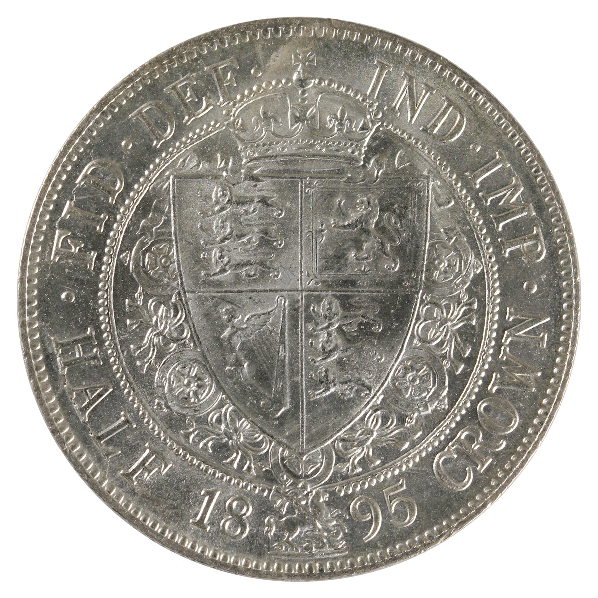 Great Britain 1895 1/2 Crown UNC+ (MS-62) $