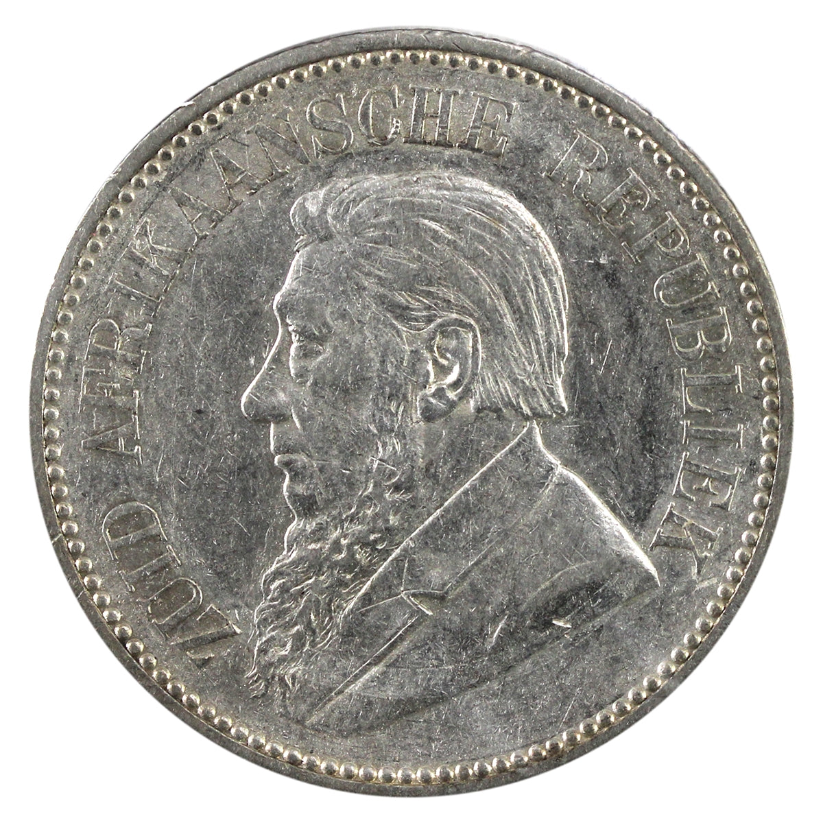 South Africa 1896 2 1/2 Shillings Extra Fine (EF-40) $