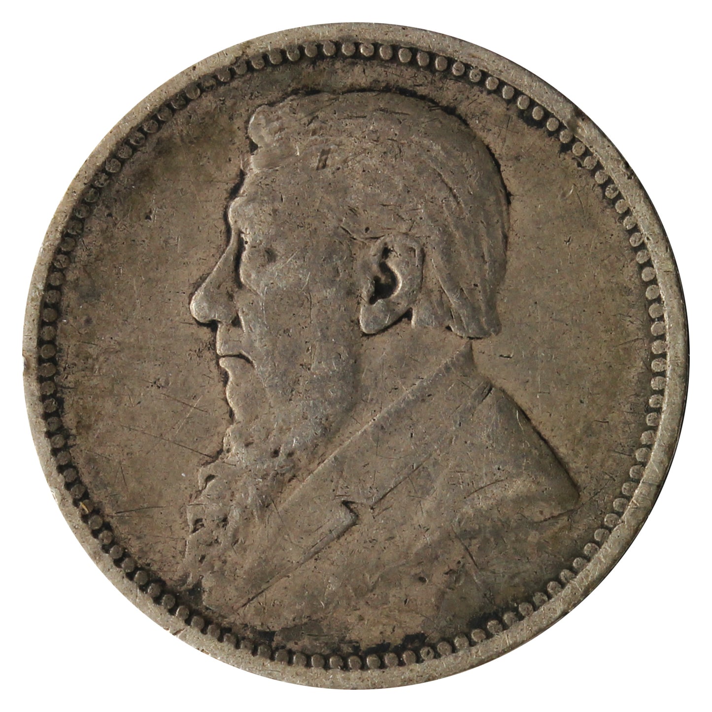 South Africa 1896 3 Pence VF-EF (VF-30)